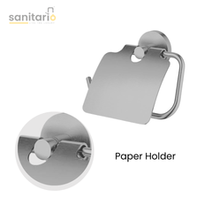 5-Piece Bathroom Accessories Set – Sleek & Modern Design