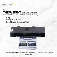 Vega – Hydropower LED Shower System with Rainfall, Hand Shower & Jet Spray (Complete Set)