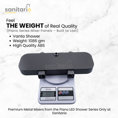 Vanta Shower – Piano Shower System with Rainfall & Hand Shower (Complete Set)