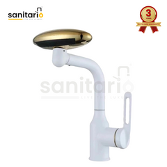 360° Rotatable Waterfall Faucet – 4 Modes, Stainless Steel 304