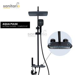 Aqua Pulse – Hydropower LED Rainfall & Hand Shower System (Complete Set)