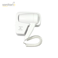 Wall-Mounted Hair Dryer – Compact & Stylish for Hotels & Homes