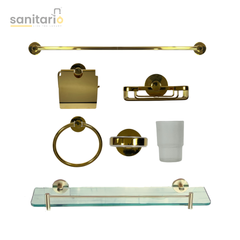 6-Piece Luxury Bathroom Accessories Set – Premium Quality | Wesda