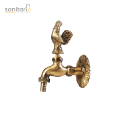 Antique Vintage Brass Garden Tap