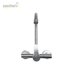 Wall-Mounted Kitchen Mixer – Hot & Cold | SUS304 Stainless Steel