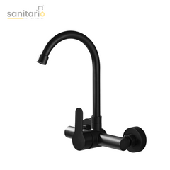 Wall-Mounted Kitchen Mixer – Hot & Cold | SUS304 Stainless Steel