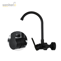 Wall-Mounted Kitchen Mixer – Hot & Cold | SUS304 Stainless Steel