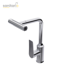 Premium Waterfall Kitchen Faucet with Pull-Out Spout | 4 Water Modes