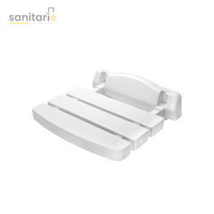 Folding Shower Seat – Wall Mounted | Premium ABS & Heavy-Duty Steel