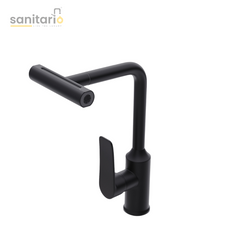 Premium Waterfall Kitchen Faucet with Pull-Out Spout | 4 Water Modes