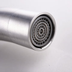 Stainless Steel 360 Moving Kitchen & Bathroom Mixer - Brushed nickel