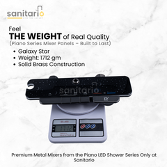 Galaxy Star – Hydropower LED Rainfall & Hand Shower System (Complete Set)