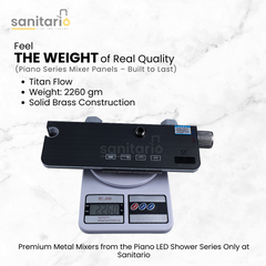 Titan Flow – Hydropower LED Shower System with Rainfall, Hand Shower & Jet Spray (Complete Set)