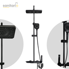 Piano Shower System – Rainfall & Hand Shower Combo