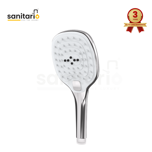 3-Function Push-Button ABS Plastic Hand Shower Set