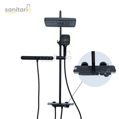 Galaxy Star – Hydropower LED Rainfall & Hand Shower System (Complete Set)