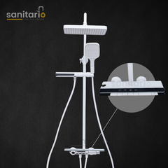 Nebula Wand – Hydropower LED Shower System with Rainfall, Hand Shower & Spa Wand (Complete Set)