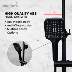 Galaxy Star – Hydropower LED Rainfall & Hand Shower System (Complete Set)