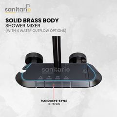 Aqua Pulse – Hydropower LED Rainfall & Hand Shower System (Complete Set)