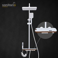 Nova Pulse – Hydropower LED Shower System with Rainfall, Hand Shower & Jet Spray (Complete Set)