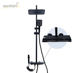 Vega – Hydropower LED Shower System with Rainfall, Hand Shower & Jet Spray (Complete Set)