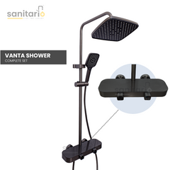 Vanta Shower – Piano Shower System with Rainfall & Hand Shower (Complete Set)