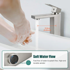 12 Inch Vanity Mixer Steel 304