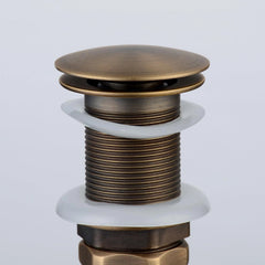 Antique Brass Pop Up Drain Waste