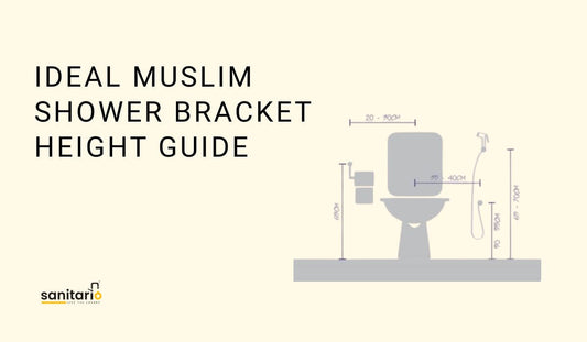 Ideal Mounting Height for a Muslim Shower Bracket
