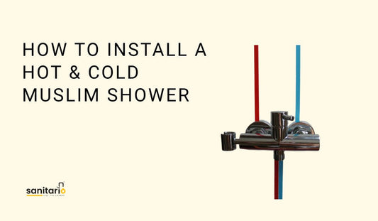 How to Install a Hot & Cold Muslim Shower