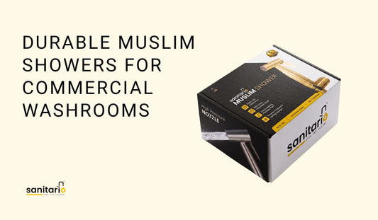 Durable Muslim Showers for Commercial Washrooms