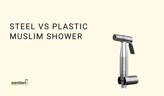 Stainless Steel Muslim Showers Better Than Plastic Ones
