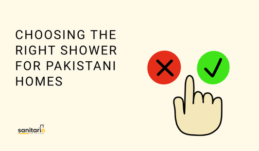 Ceiling-Mounted vs Wall-Mounted Showers: Which Works Better in Pakistani Bathrooms?