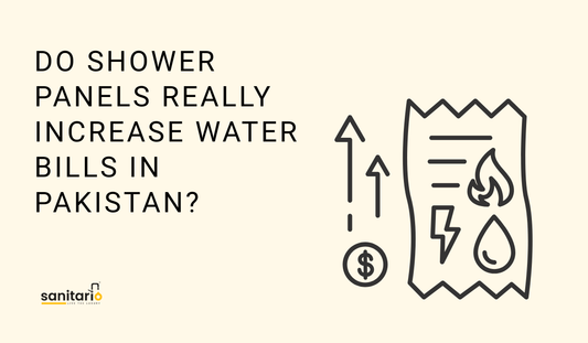 Do Multi-Function Shower Panels Increase Water Bills in Pakistan?