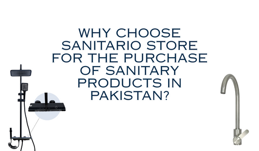 Why Choose Sanitario Store for the Purchase of Sanitary Products in Pakistan?