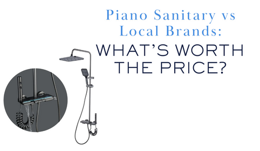Piano Sanitary vs Local Brands: What’s Worth the Price?