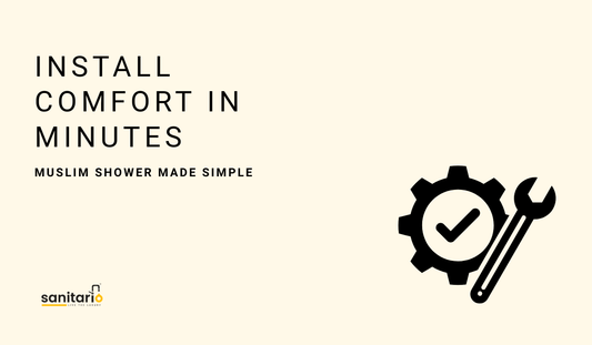 How to Choose and Install a Muslim Shower (Hand-Bidet Hose) in Pakistan