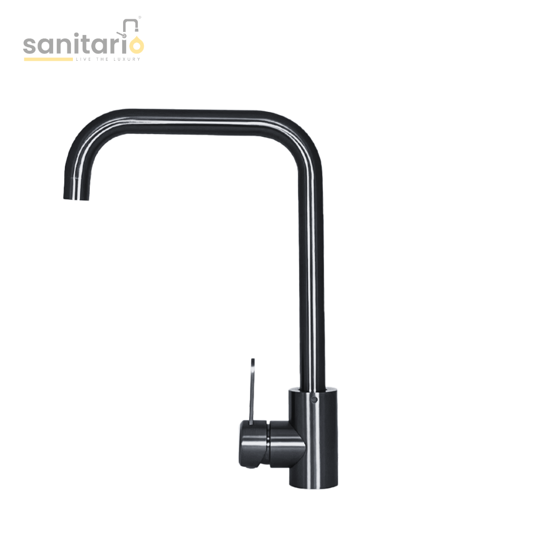 L-Shaped Kitchen Mixer Tap – SUS-304 Stainless Steel