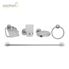 5-Piece Bathroom Accessories Set – Sleek & Modern Design