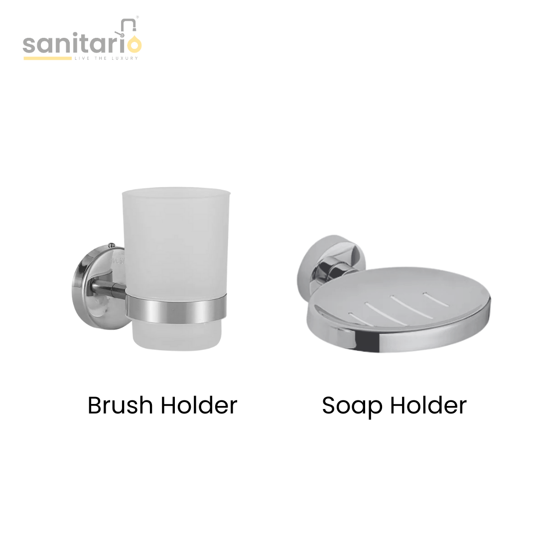 5-Piece Bathroom Accessories Set – Sleek & Modern Design