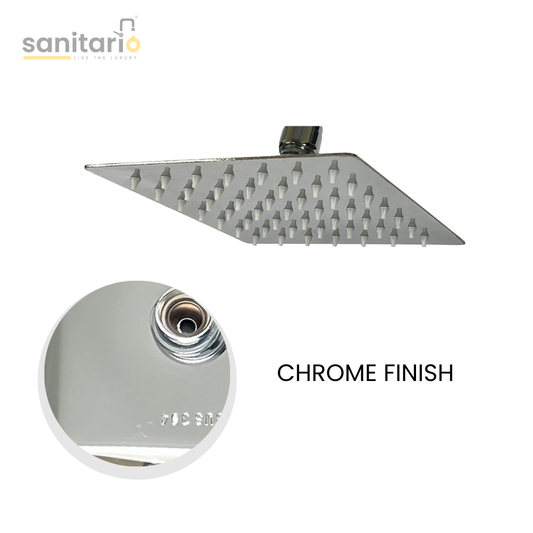 Overhead Rain Shower – Stainless Steel 304 | Luxurious & Durable