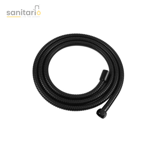 Sleek Matte Black Shower Hose – Elegant & Long-Lasting