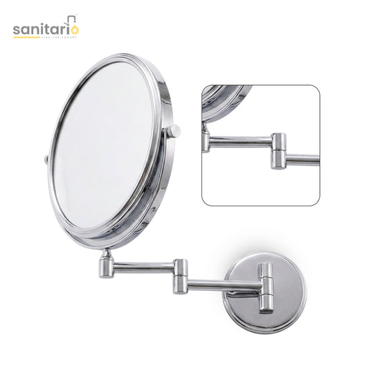 Wall-Mounted Magnifying Mirror