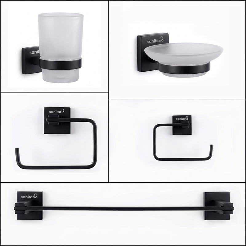 Brass Bath Accessories Set