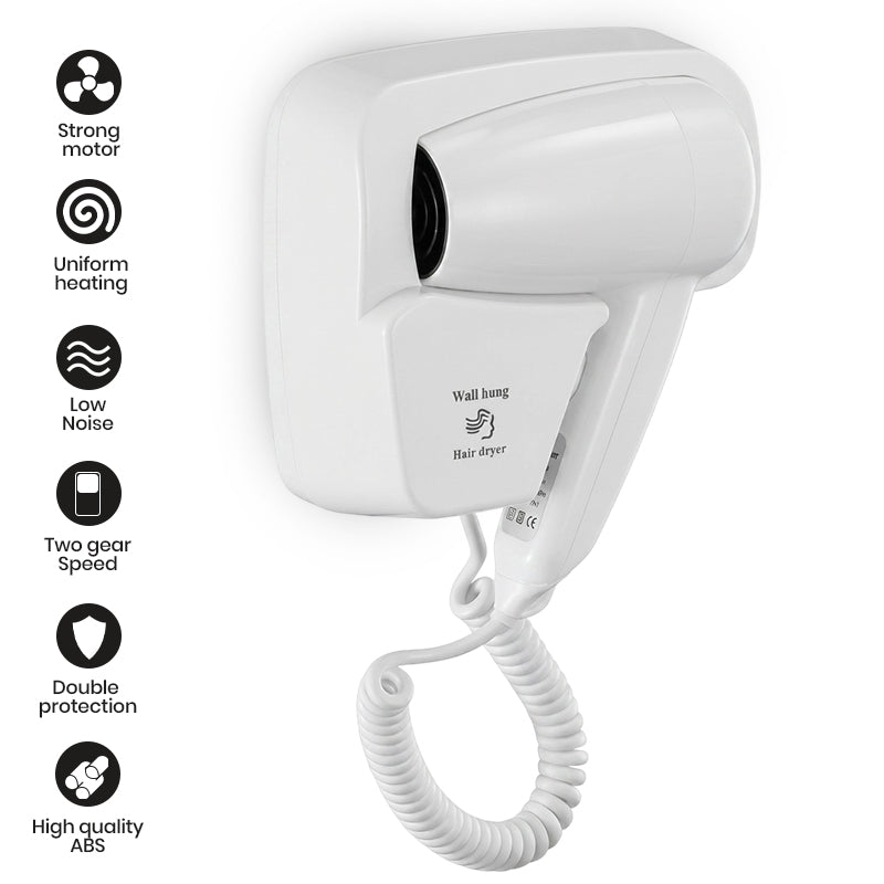 Wall-Mounted Hair Dryer