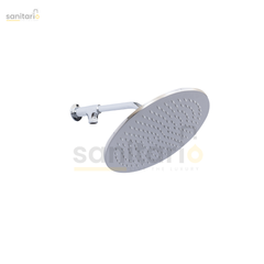 Round Stainless Steel Rain Shower – Smooth, Relaxing Water Flow