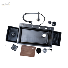 Sleek Waterfall Kitchen Accessory Sink – Premium & Stylish