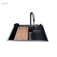 Sleek Waterfall Kitchen Accessory Sink – Premium & Stylish