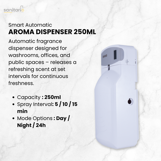 Smart Aroma Dispenser 250ml – Elevate Your Space with Automatic Fragrance