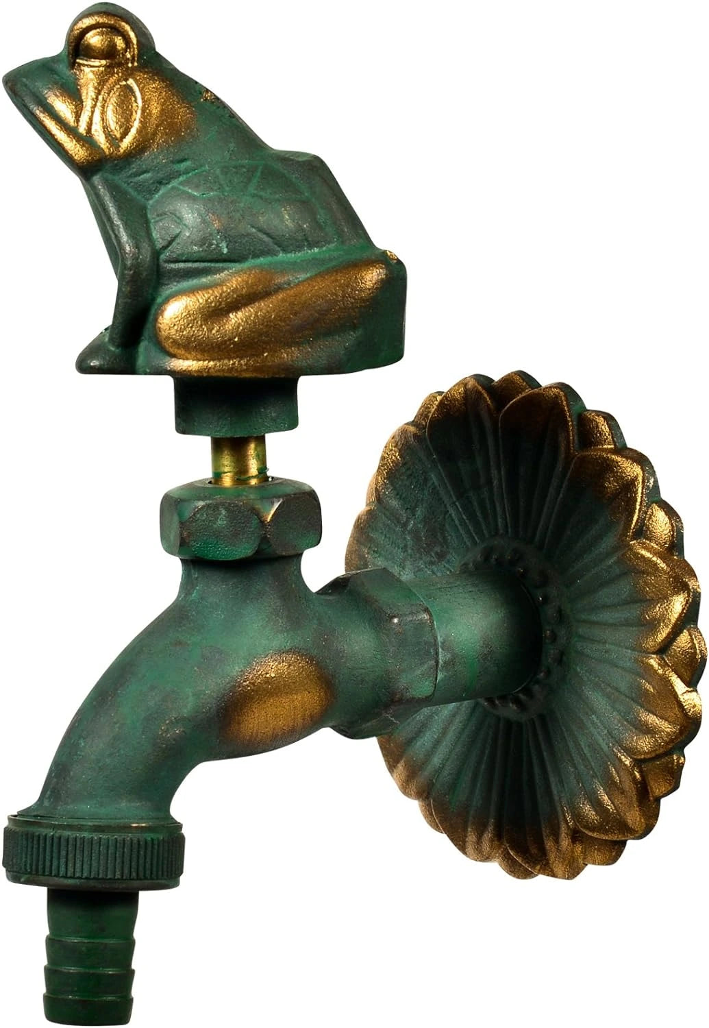 Antique Vintage Brass Garden Tap